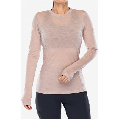 SENSOR MERINO AIR dámské triko dl.rukáv dusty pink – Hledejceny.cz
