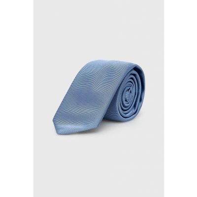 Hugo hedvábná kravata tmavomodrá – Zboží Mobilmania