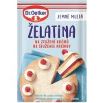 Dr. Oetker Želatina na ztužení krémů 20 g – Zboží Dáma Dr. Oetker Želatina na ztužení krémů 20 g – Zboží Dáma