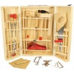 Bigjigs Malý kutil Kufřík s dřevěným nářadím KIDS – Hledejceny.cz