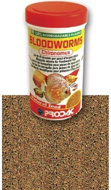 Prodac Bloodworms Chironomus 100ml,7g/12 - For carnivorous fish