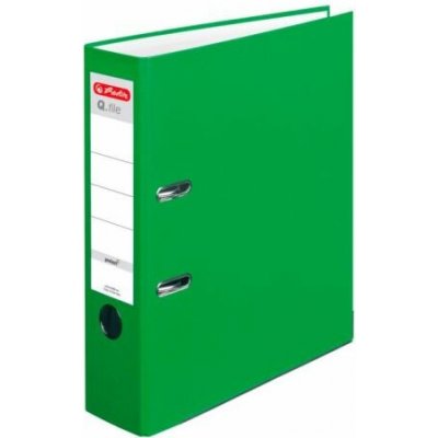 Herlitz Pákový pořadač Q.file 8 cm světle zelený – Zboží Živě