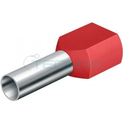 DD 1,5-12 rudá Dutinka dvojitá,průřez 2x1,5mm2/délka 12mm,dle DIN46228 – Hledejceny.cz