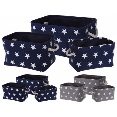 MAT košík L 40 x 28 x 22 cm BA mix barev – Zboží Mobilmania