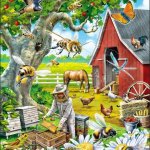 Larsen Včelař s úlem 53 dílků – Sleviste.cz