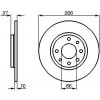 Brzdový kotouč Brzdový kotouč BOSCH 0 986 478 090