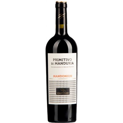 Cantolio Primitivo Di Manduria Mandonion DOC 2021 15% 0,75 l (holá láhev) – Hledejceny.cz