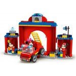 LEGO® Disney 10776 Hasičská stanice a auto Mickeyho a přátel – Zboží Živě