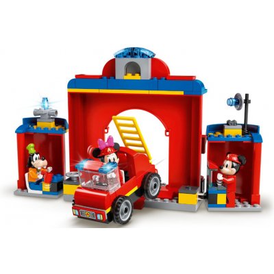 Stavebnice Lego - Mickey & Friends - Fire Station and Truck – Zboží Mobilmania