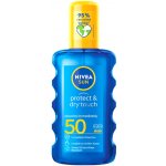 Nivea Sun Protect & Dry Touch neviditelný spray na opalování SPF50 200 ml – Zboží Dáma