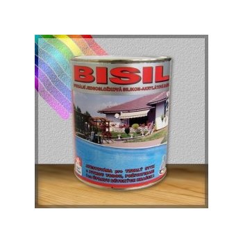 Biopol Paints Bisil - email silikon-akrylátový vrchní pololesklý 0,7kg bílý 0100