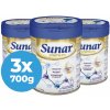 Umělá mléka Sunar Premium 4 kojenecké 3 x 700 g