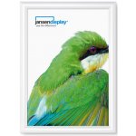 Jansen Display Klaprám A3 ostrý roh profil 25mm RAL 9003 bílá, 328 x 451 mm – Sleviste.cz