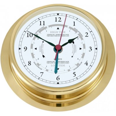 Fischer Barometr přílivové hodiny 1606GU 45 mosaz – Zboží Mobilmania