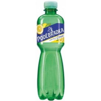 PODĚBRADKA citron jemně perlivá 0,5l