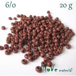 Rokajl 6/0, 20 g, hnědý – Zbozi.Blesk.cz