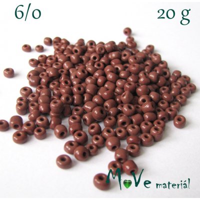 Rokajl 6/0, 20 g, hnědý – Zbozi.Blesk.cz