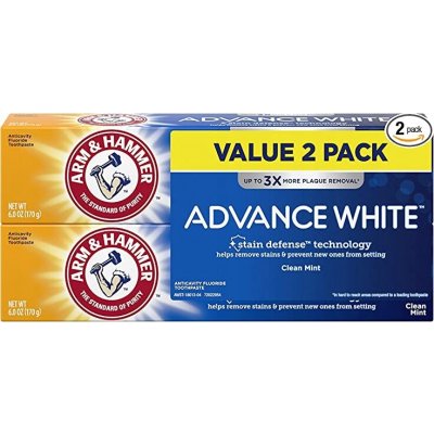 ARM&HAMMER ADVANCE WHITE 2 x 170 g – Hledejceny.cz