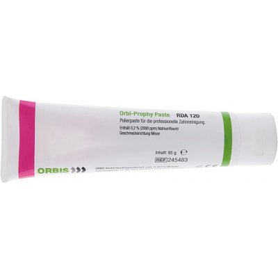 Orbis Dental Prophy Paste RDA 120 růžová 95 g – Hledejceny.cz