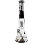 G-Rollz Skleněný bong s perkolací Banksy Graffiti 41cm – Zboží Dáma