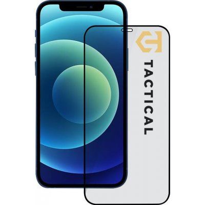 Tactical Glass Shield 5D sklo pro Apple iPhone 12, 12 Pro Black 2454061 – Zboží Živě
