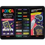 Uni Posca PC-1M/PC-3M/PC-5M mix 20 ks – Zboží Živě