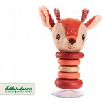 Lilliputiens houpací chrastítko s přísavkou jelínek Stella – Zboží Mobilmania