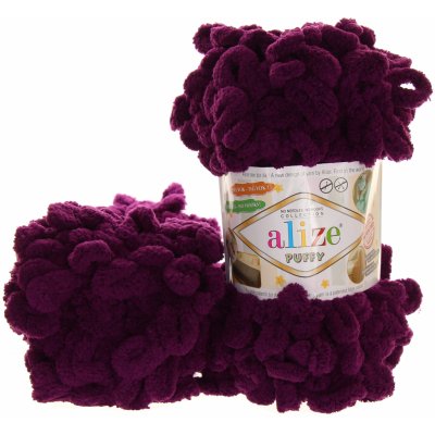 Alize Puffy fialová 111 – Sleviste.cz
