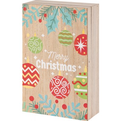 LIVARNO home Adventní kalendář (hnědá/červená) – Zboží Mobilmania