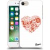 Pouzdro a kryt na mobilní telefon Pouzdro Picasee silikonové Apple iPhone 8 - Big heart