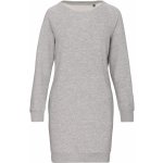 Kariban organické teplákové šaty 12 šedá – Zboží Mobilmania