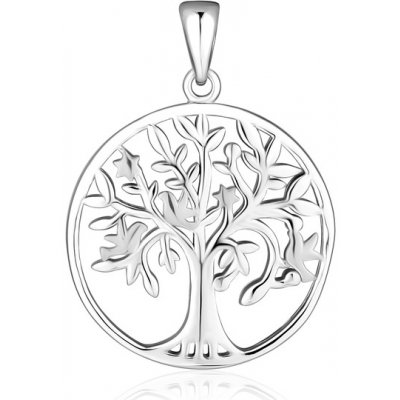JVD Dámský stříbrný gravírovaný přívěsek strom života SVLP1165XH20000 – Zboží Mobilmania