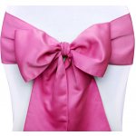 Saténová mašle na židli FUCHSIOVÁ – Zboží Mobilmania