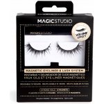 MAGIC STUDIO MAGNETIC Efekt objemu Magnetické řasy + oční linky – Sleviste.cz