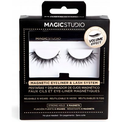 MAGIC STUDIO MAGNETIC Efekt objemu Magnetické řasy + oční linky – Sleviste.cz