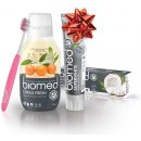 Kosmetická sada Biomed Superwhite zubní pasta 100 g + Citrus Fresh ústní voda 250 ml + kartáček dárková sada