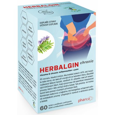 Herbalgin chronic 60 tablet – Zboží Dáma