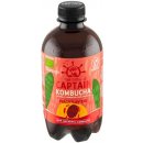 Captain Kombucha Kombucha bio broskev 400 ml