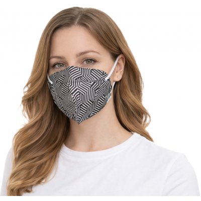 Balerina Zdravotnický nanorespirátor FFP2 PFHM731 Cross lines – Sleviste.cz