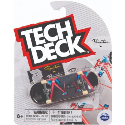 Techdeck Fingerboard PRIMITIVE BLACK PIN černá