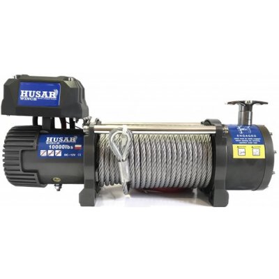 HUSARWINCH Naviják Husar Winch BST 10000, 12V, ocelové lano – Hledejceny.cz