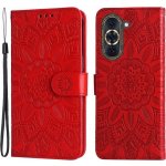 Sunflower zavírací pouzdro na Huawei Nova 10 - červené – Sleviste.cz