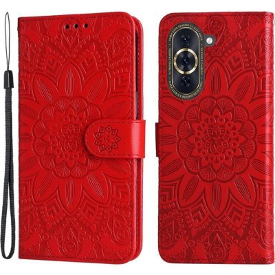 Sunflower zavírací pouzdro na Huawei Nova 10 - červené – Sleviste.cz