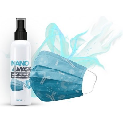 Nanolab NANO 4MASK nástřik nanostříbra na bavlněné roušky 200 ml