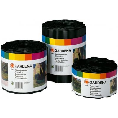 GARDENA Obruba záhonů délka 9 m, výška: 20 cm (hnědá) 0534-20 – Hledejceny.cz