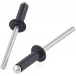 Nýt trhací Al/St barevný - 4.8x10 černý – Zboží Mobilmania