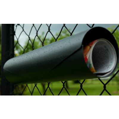 Nerezová schránka Trubka Antracit RAL 7016 – silný nerezový plech – Zbozi.Blesk.cz