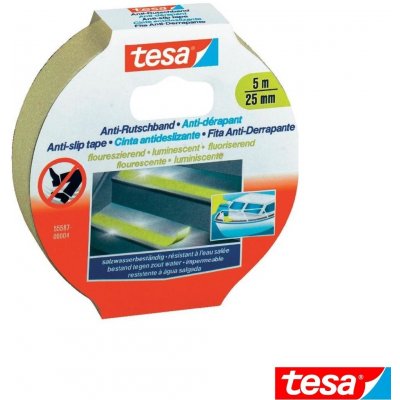 Tesa Anti Slip Protiskluzová páska 25 mm x 5 m fluorescenční – Sleviste.cz