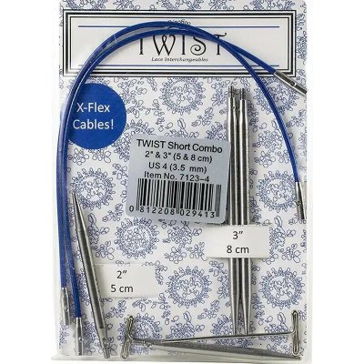 ChiaoGoo Twist Short Combo set 5 + 8Cm vel. 3,5mm – Zboží Dáma