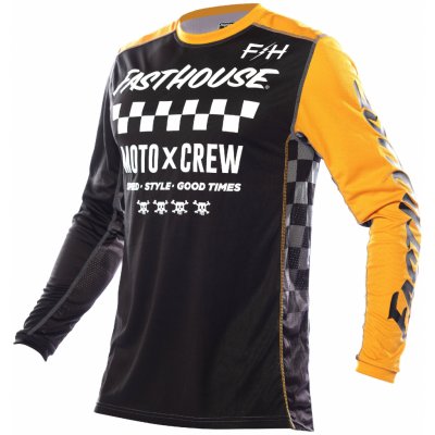 Fasthouse Grindhouse Alpha černý amber | Zboží Auto